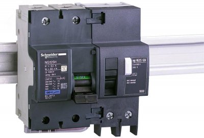 Блок дифференциальной защиты NG125 2п 63А 30мА АС