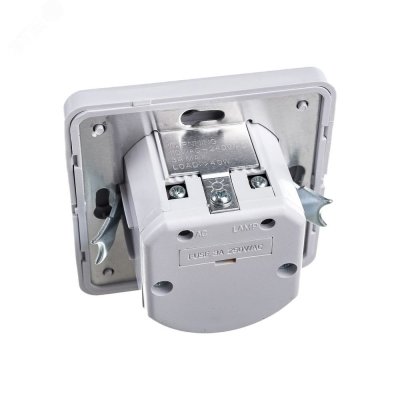 Датчик движения ИК встраиваемый 500w 140 гр. 12м IP20 белый