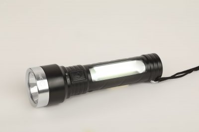 Фонарь светодиодный UA-501 универсальный, аккумуляторный, COB+LED, 5 Вт, резина ЭРА