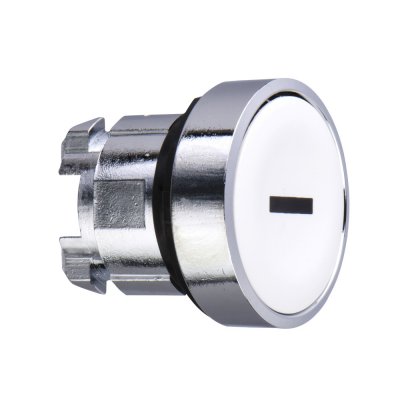Головка для кнопки 22мм белая ZB4BA131