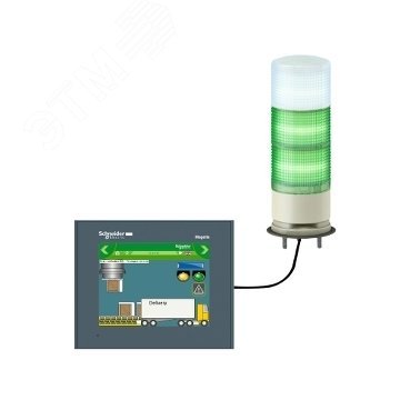Колонна световая с USB подключением в сборе 6 мм мультицветная