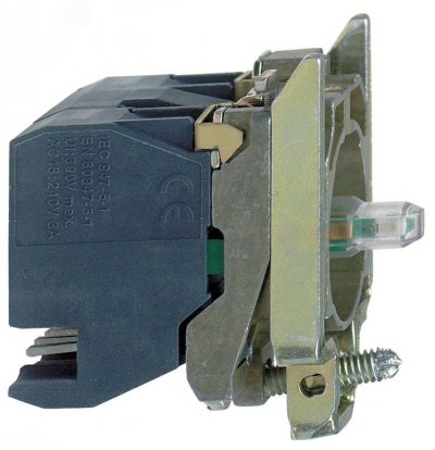 Корпус кнопки 22мм 24В с подсветкойZB4BW0B154