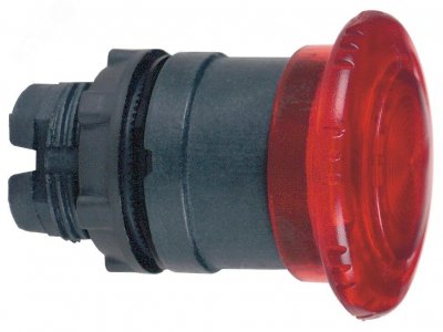 Корпус кнопки 22мм с подсветкой с поворотом (ZB5AW743)