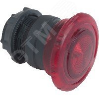 Корпус кнопки 22мм с подсветкой с поворотом (ZB5AW743)