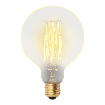 Лампа накаливания декоративная ДШ 60 вт 300 Лм E27 Vintage IL-V-G125-60/GOLDEN/E27 VW01Uniel