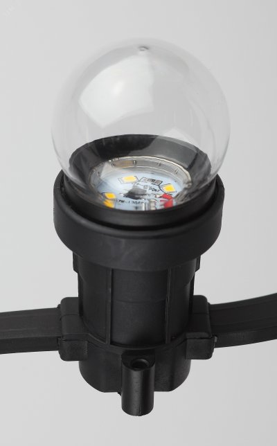 Лампа светодиодная для Белт-Лайт  диод. шар, прозр., 4SMD, 1W, E27 ERAWL45-E27 ЭРА LED P45-1W-Е27 ЭР