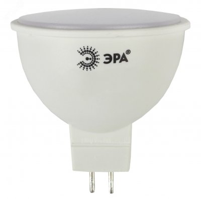 Лампа светодиодная Эра LED MR16-4W-827-GU5.3 (диод, софит, 4Вт, тепл, GU5.3), (Б0017897)
