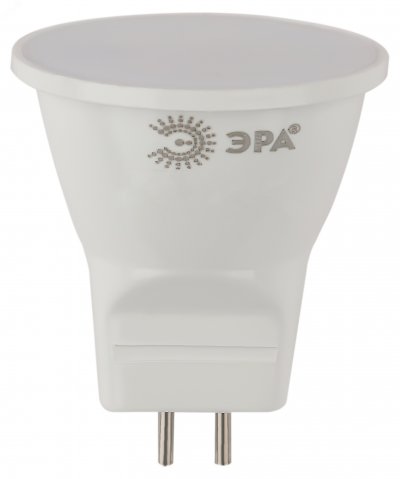 Лампа светодиодная LED MR11-4W-840-GU4 (диод, софит, 4Вт, нейтр, GU4) (10/100/8000) ЭРА (Б0049066)