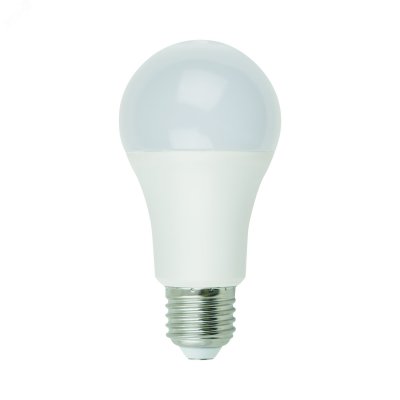 Лампа светодиодная с датчиком освещенности LED-A60-10W/4000K/E27/PS PLS10WH  ФормаA матовая Белый св
