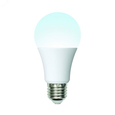 Лампа светодиодная с трехступенчатым диммером 100-50-10 LED 10вт 175-250В форма А 850Лм Е27 4000К Un