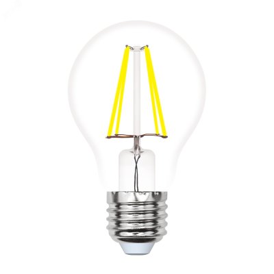 Лампа светодиодная с трехступенчатым диммером 100-50-10 LED 7вт 175-250В форма А 630Лм Е27 3000К Uni