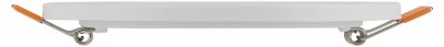 LED 1-6-6K Точечные светильники ЭРА светодиодный круглый LED 6W  220V 6500K (Б0019831)