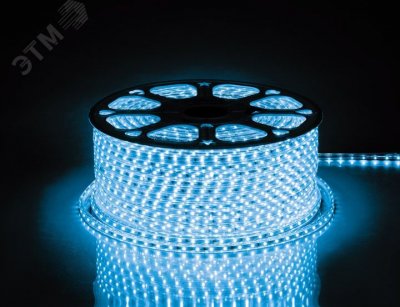 Лента светодиодная LEDх60/м 1м 4.4w/m 220в.IP65 синий