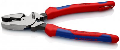 Linemans Pliers плоскогубцы электромонтёра с приспособлением для протяжки кабеля и обжимаKN-0912240T