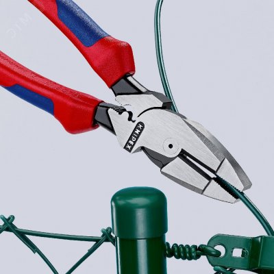 Linemans Pliers плоскогубцы электромонтёра с приспособлением для протяжки кабеля и обжимаKN-0912240T