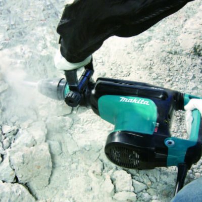 Молоток отбойный SDS-max, 1510Вт, 25.5Дж, плавный пуск, антивиб. система, многофункциональная ручка,