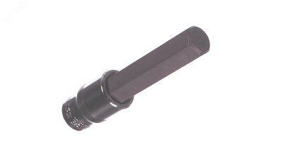 Насадка торцевая 1/2''DR с вставкой-битой шестигранной, Н19, 100 мм