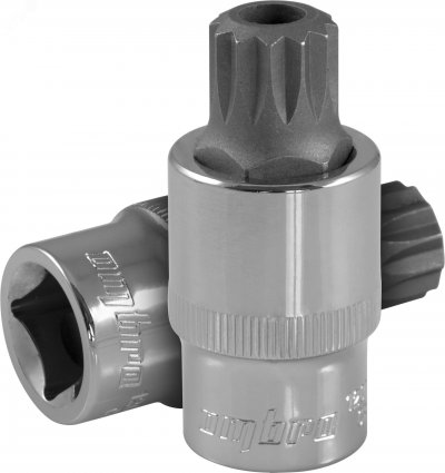 Насадка торцевая 1/2''DR с вставкой-битой TAMPERPROOF SPLINE, M16H