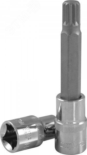 Насадка торцевая 1/2''DR с вставкой-битой TORX®, Т30, 100 мм