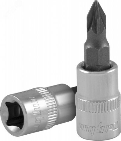 Насадка торцевая 3/8''DR с вставкой-битой POZIDRIVE®, PZ2