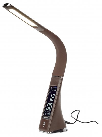 NLED-461-7W-BR Светильники настольные ЭРА NLED-461-7W-BR коричневый наст.светильник (Б0031610)