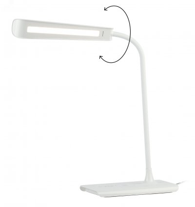 NLED-474-10W-W Светильники настольные ЭРА NLED-474-10W-W белый наст.светильник (Б0038589)