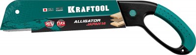 Ножовка по дереву (пила) ''Alligator Japan 14'' 300 мм x 0,6 мм, 14 TPI (1,8 мм)