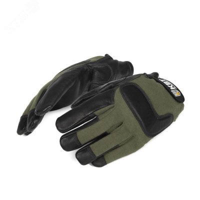 Перчатки монтажника из натуральной кожи С-46XL