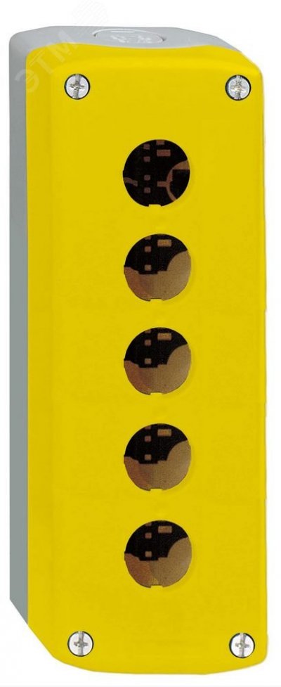Пост кнопочный желтый 5 кнопок