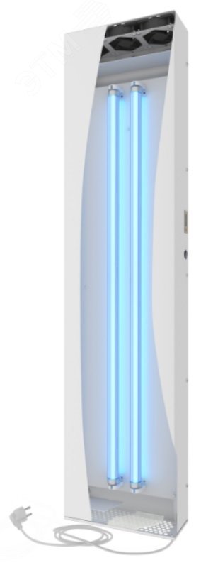 Рециркуляторы АНТИВИРУС ПРОМ 2x30Вт 160м2. Закрытого типа, для напольного размещения передвижной, цв