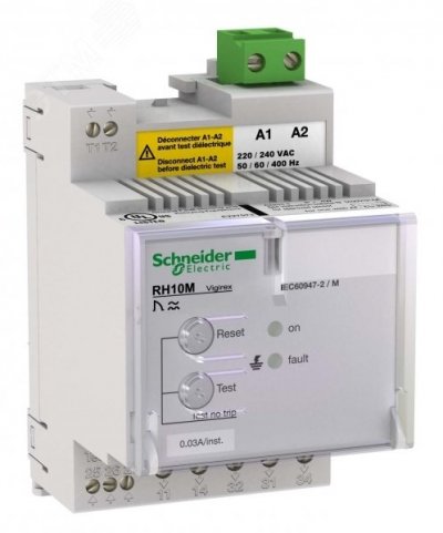 Реле RH10M 220/240В 50/60/400Гц 0.03 А мгн.