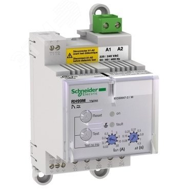 Реле RH99M 380/415В 50/60Гц с ручным сбросом
