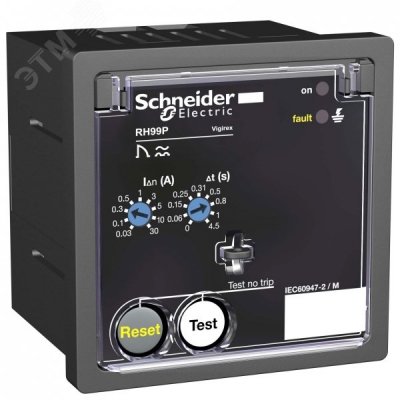 Реле RH99P 220/240В 50/60/400Гц с ручным сбросом