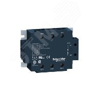 Реле твердотельное 3 фазы 25А 530В AC 24В DC мгновенное срабатывание
