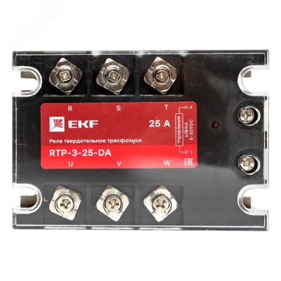 Реле твердотельное трехфазное RTP-25-DA EKF PROxima