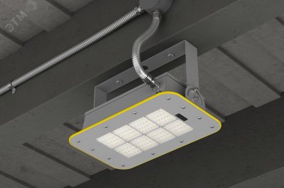 Светильник LED KEDR СБУ 2.0 ЕХ DC низковольтный 100Вт 15700Лм 5,0К КСLE-СБУ-32-100-1853Ex-67Х+LE6544