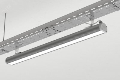 Светильник LED СТРУНА СПП 23,5Вт 2500Лм 4,0К опаловый рассеиватель IP65 RAL2003 сигнальный белый