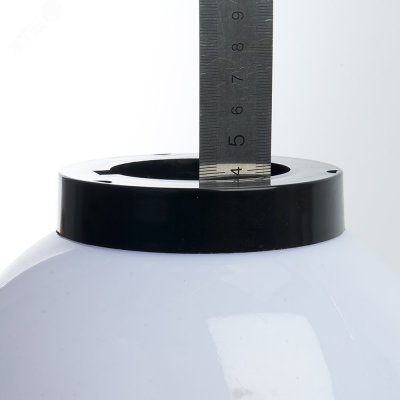 Светильник НТУ-01-60-201 Шар d=200мм молочный Е27 на трубу IP44