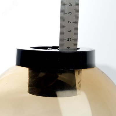 Светильник НТУ-01-60-253 Шар d=250мм золотой Е27 на трубу IP44