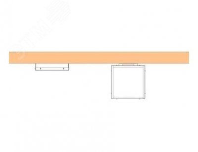 Светильник светодиодный TLF06 TG ECP 28w 2530Лм 4000К IP54 (12496)