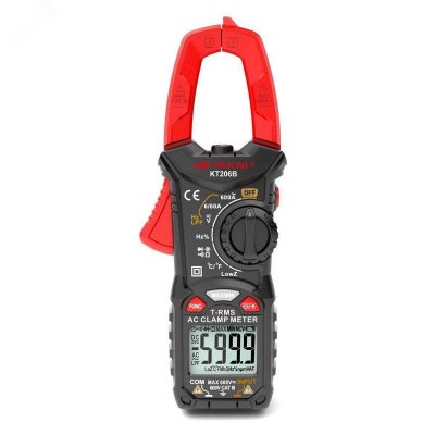 Токовые клещи цифровые KT 206B PROLINE