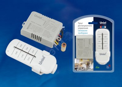UCH-P005-G4-1000W-30M Пульт управления светом. 4 канала*1000Вт. ТМ Uniel