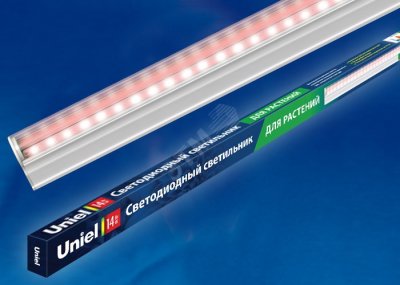 ULI-P17-14W/SPLE IP20 WHITE Светильник для растений светодиодный линейный, 870мм, выкл. на корпусе.