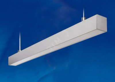 ULO-K10D 60W/5000K/L120 IP65 SILVER Светильник линейный светодиодный подвесной. Белый свет (5000К).