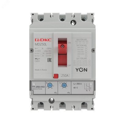 Выключатель автоматический в литом корпусе YON MD250F-TM100 (MD250F-TM100)