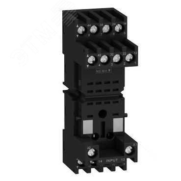 Zelio RXM колодка 2/4пк комбинированные контакты прижим снизу