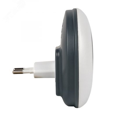 Звонок беспр. в розетку Powerself (230В, бел.-сер. 51 мелод. с индик. 4 ур.) EKF (DBS-003)