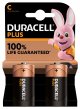 Элемент питания алкалиновый LR14-2BL PLUS 5014433 1,5v (2 шт. в блистере) Duracell