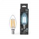 Лампа светодиодная LED 13Вт 1150Лм 4100К белая Е14 Свеча Filament Gauss