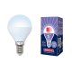 Лампа светодиодная LED-G45-7W/DW/E14/FR/NR Форма шар, матовая. Серия Norma. Дневной белый свет (6500